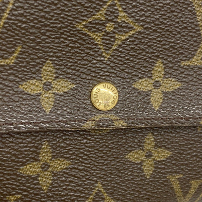 Louis Vuitton Wallet Monogram Pochette Porte-Monnaie Cles Brown — view 8