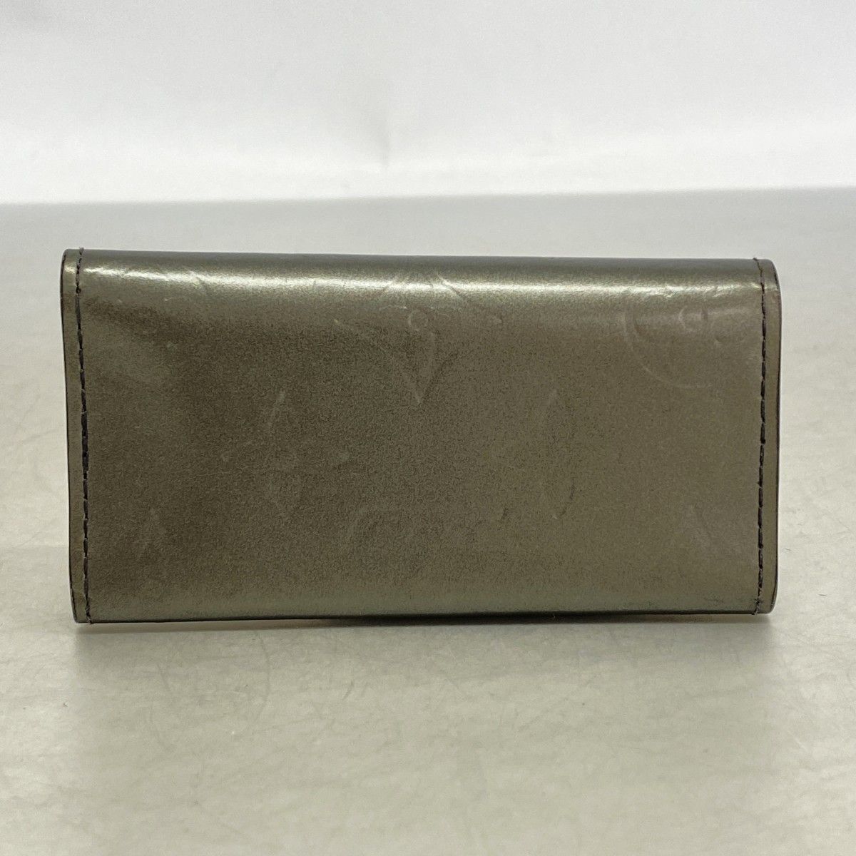 Louis Vuitton Key Case Monogram Matte Multicles 4 Noir Key Holder — view 8