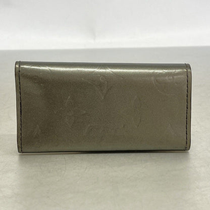 Louis Vuitton Key Case Monogram Matte Multicles 4 Noir Key Holder — view 8