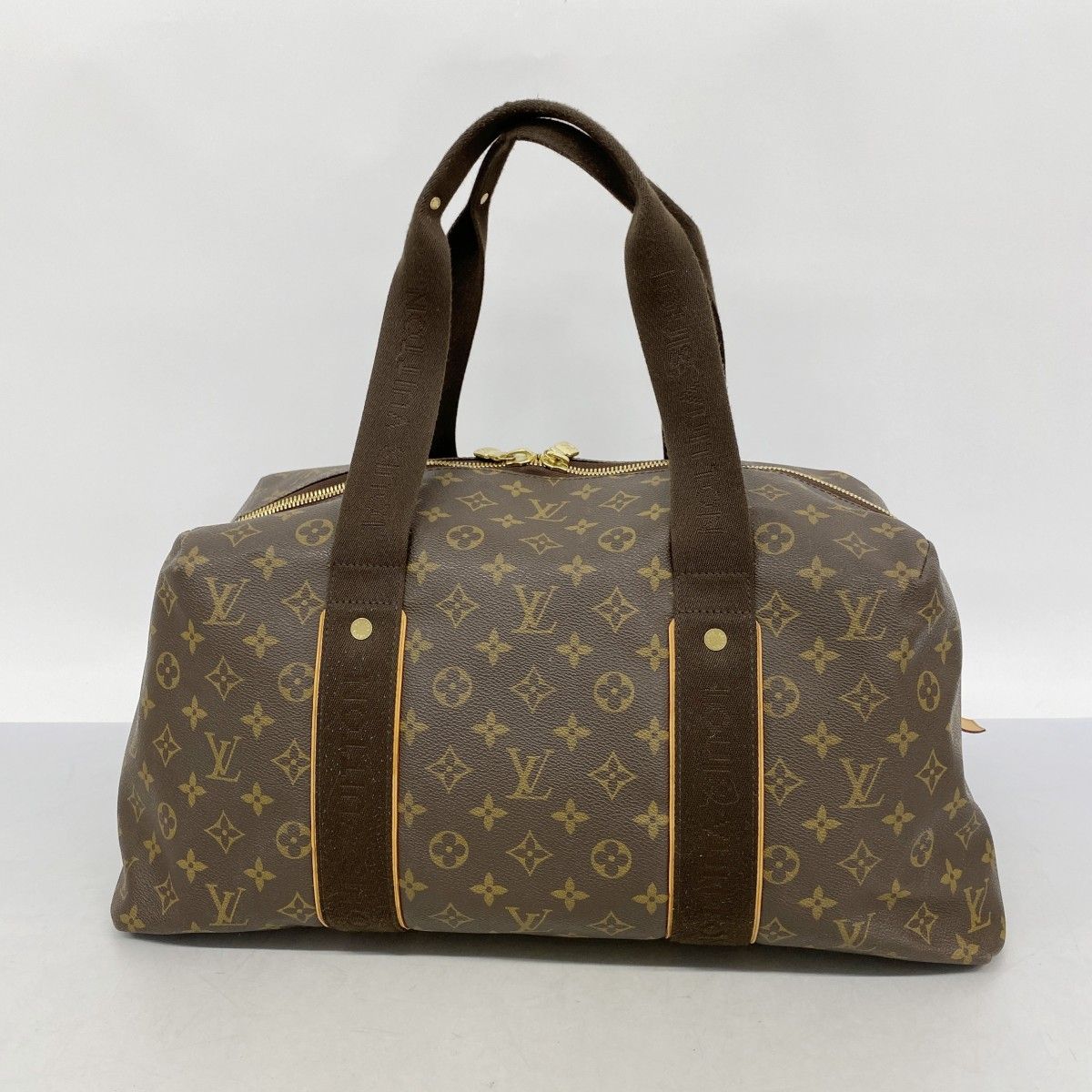 Louis Vuitton Boston Bag Monogram Weekender MM Brown — view 8