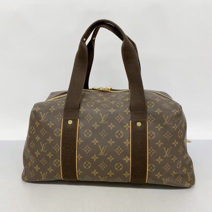 Louis Vuitton Boston Bag Monogram Weekender MM Brown — view 8