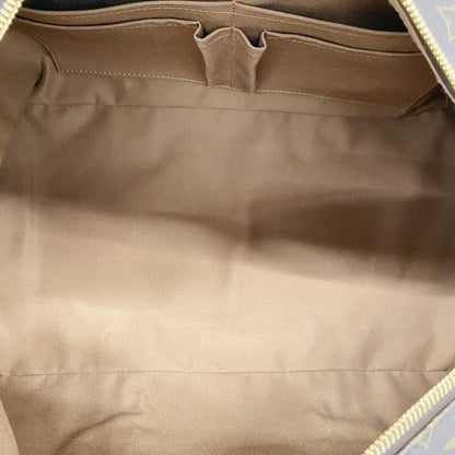 Louis Vuitton Boston Bag Monogram Weekender MM Brown — view 4
