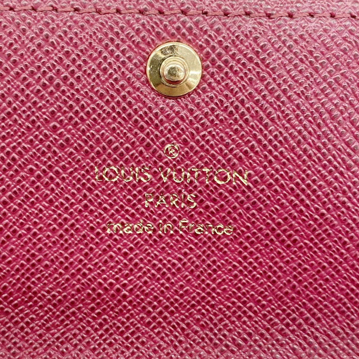 Louis Vuitton Key Case Monogram Multicles 6 Fuchsia Pink Key Holder — view 4