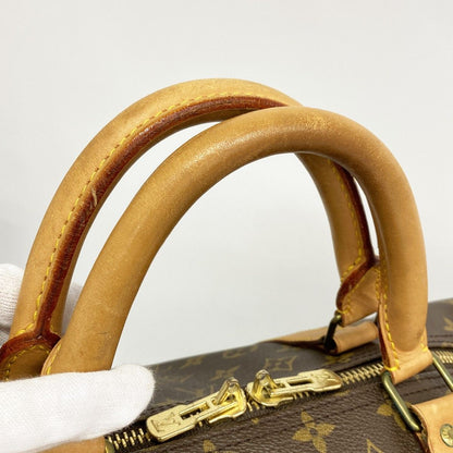 Louis Vuitton Boston Bag Monogram Keepall 60 Brown — view 8