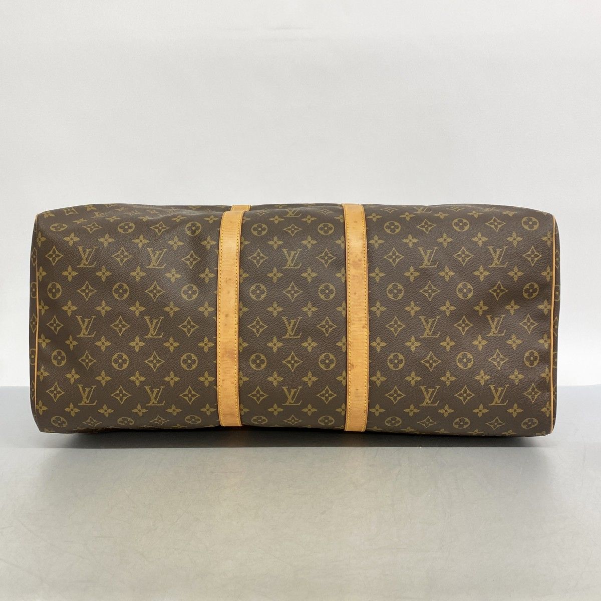 Louis Vuitton Boston Bag Monogram Keepall 60 Brown — view 3