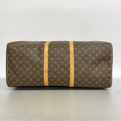 Louis Vuitton Boston Bag Monogram Keepall 60 Brown — view 3