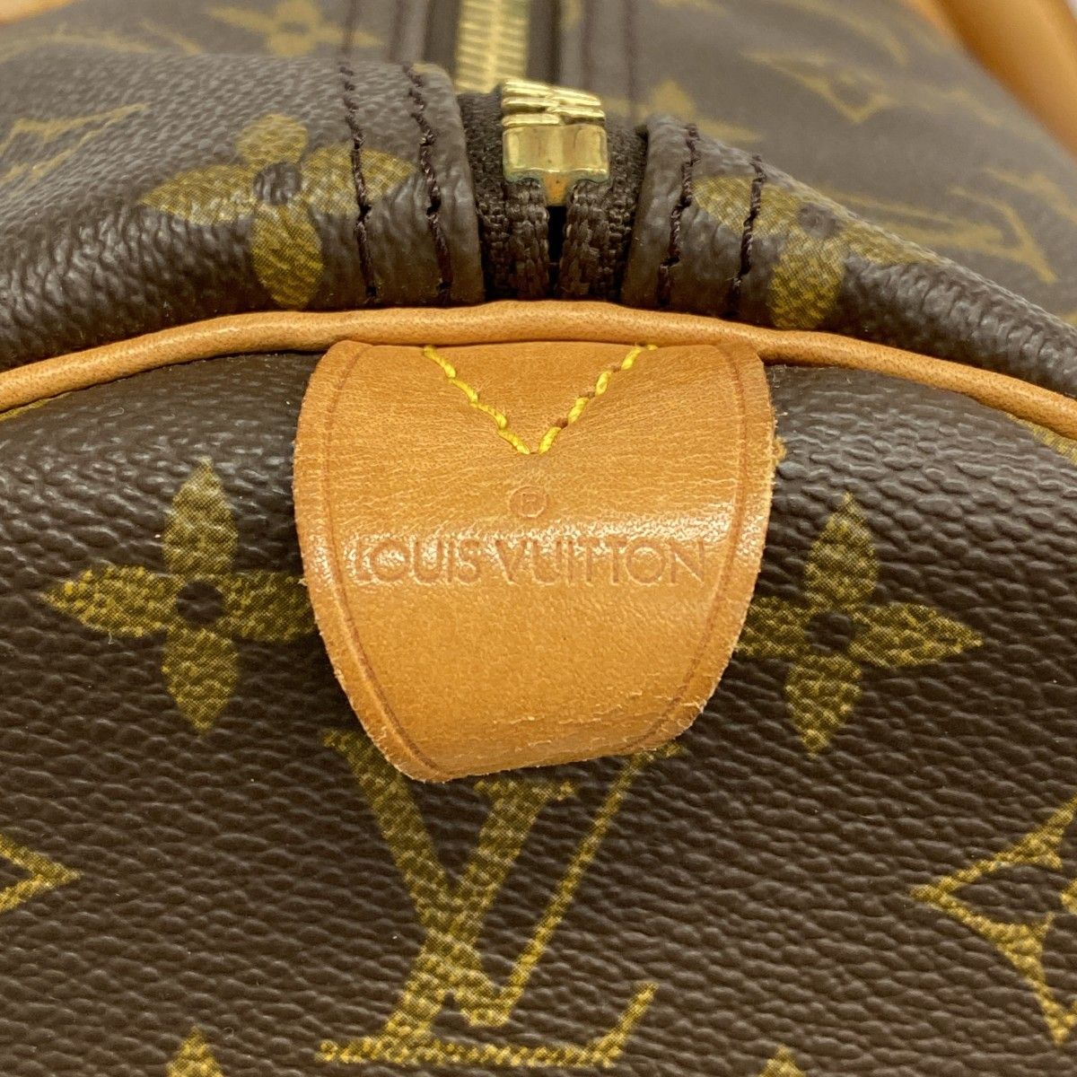 Louis Vuitton Boston Bag Monogram Keepall 60 Brown — view 5