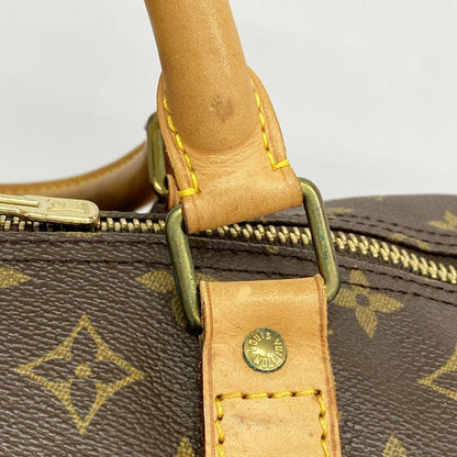 Louis Vuitton Boston Bag Monogram Keepall 60 Brown — view 9