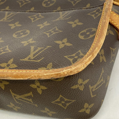 Louis Vuitton Shoulder Bag Monogram Sologne Brown — view 7