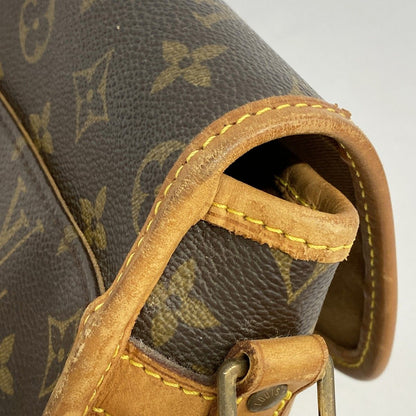 Louis Vuitton Shoulder Bag Monogram Sologne Brown — view 8
