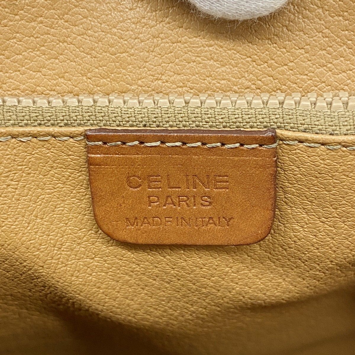 Celine Tote Macadam Brown Gold — view 5