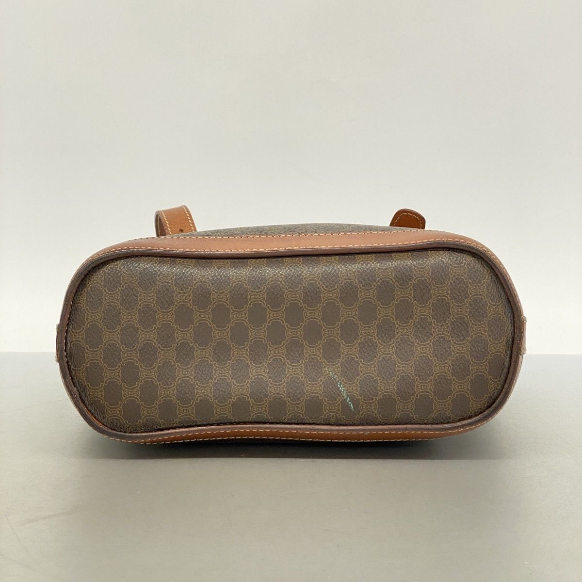 Celine Tote Macadam Brown Gold — view 3