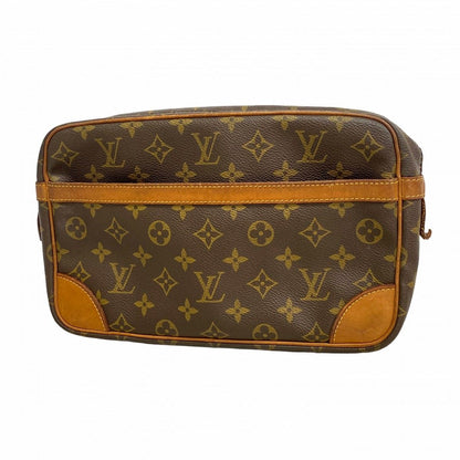 Louis Vuitton Clutch Monogram Compiegne 28 Brown