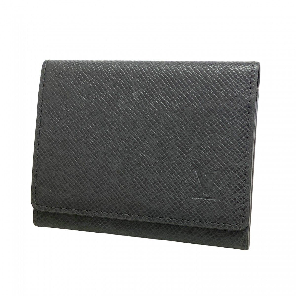 Louis Vuitton Card Case Taiga Business Holder Ardoise