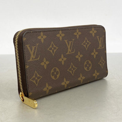 Louis Vuitton Wallet Monogram Zippy Brown Fuchsia Pink — view 2