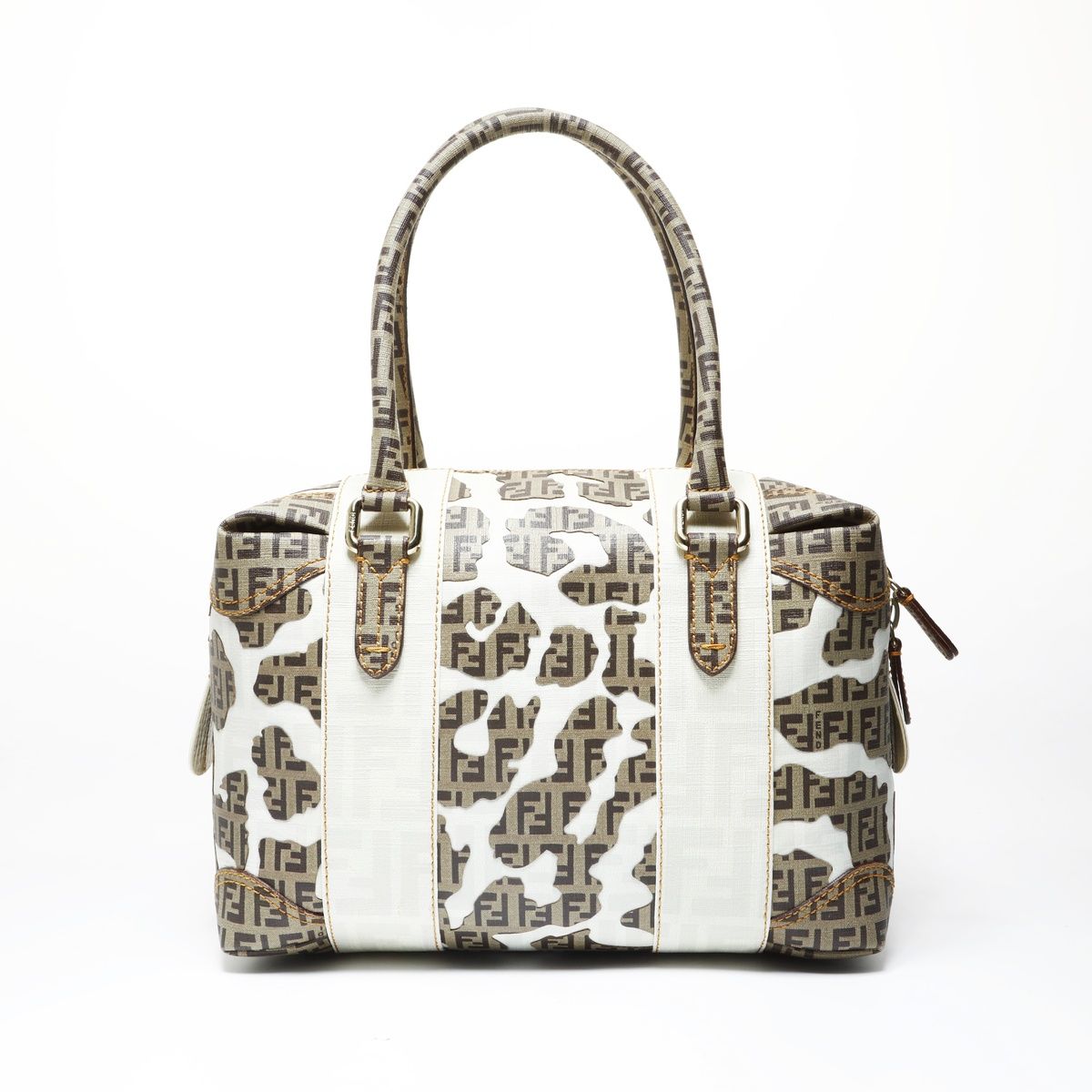 Fendi Handbag Zucca Leopard Print — view 2