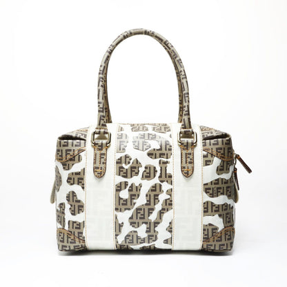 Fendi Handbag Zucca Leopard Print — view 2
