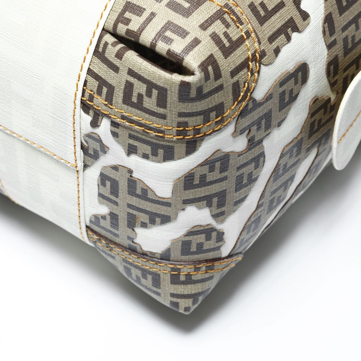 Fendi Handbag Zucca Leopard Print — view 6