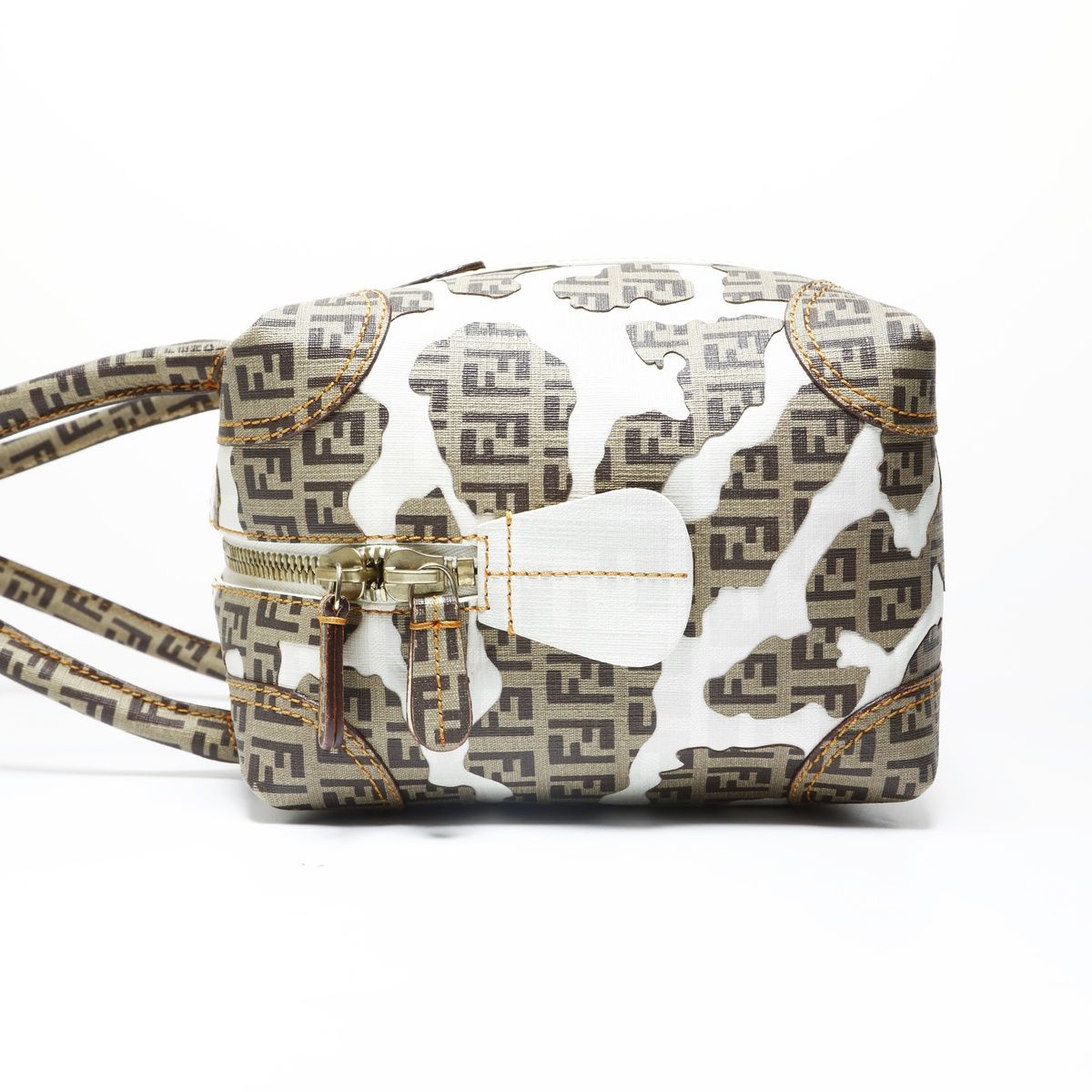 Fendi Handbag Zucca Leopard Print — view 3