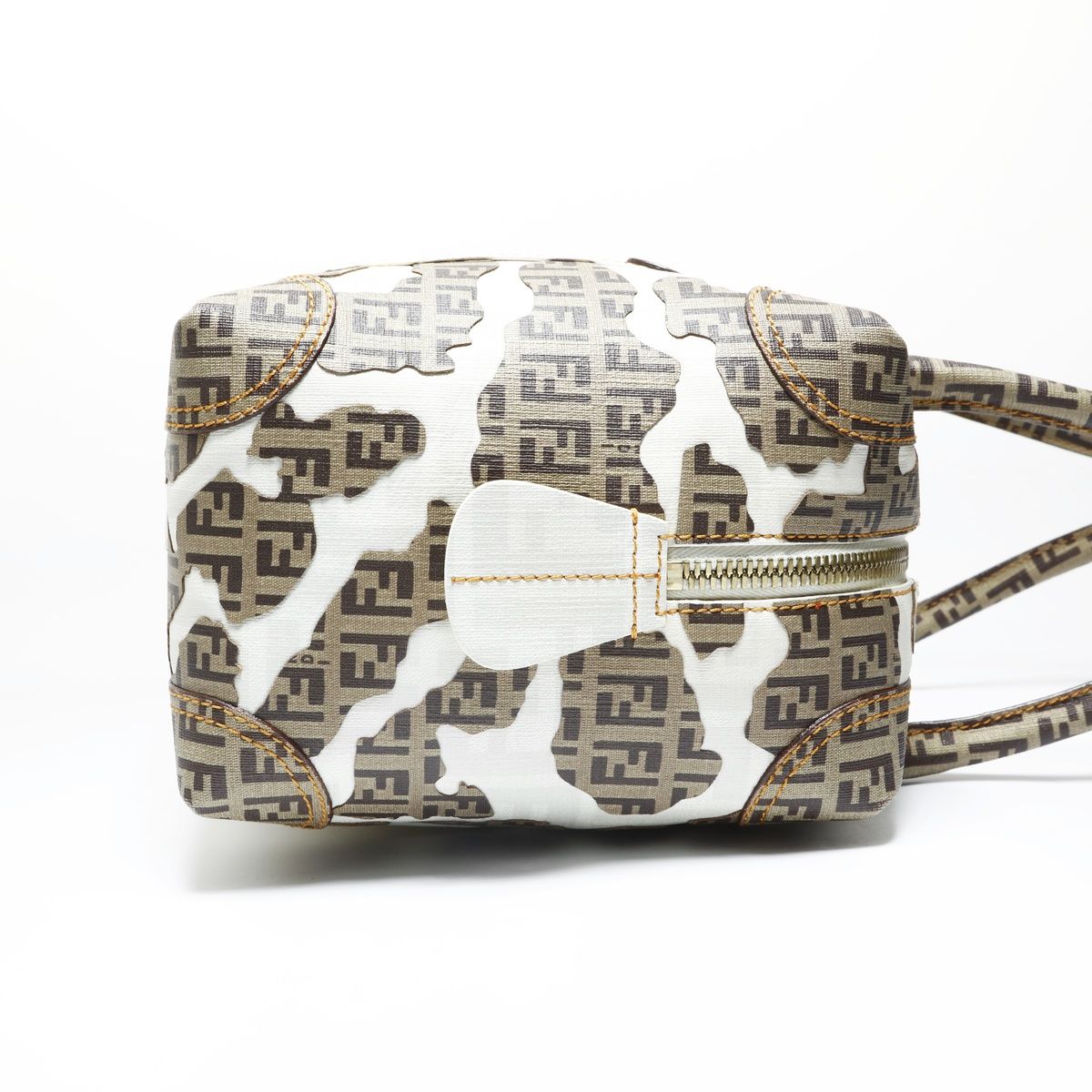 Fendi Handbag Zucca Leopard Print — view 4