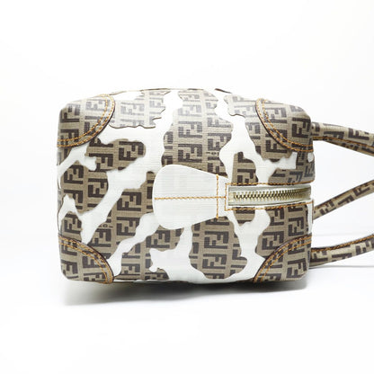 Fendi Handbag Zucca Leopard Print — view 4