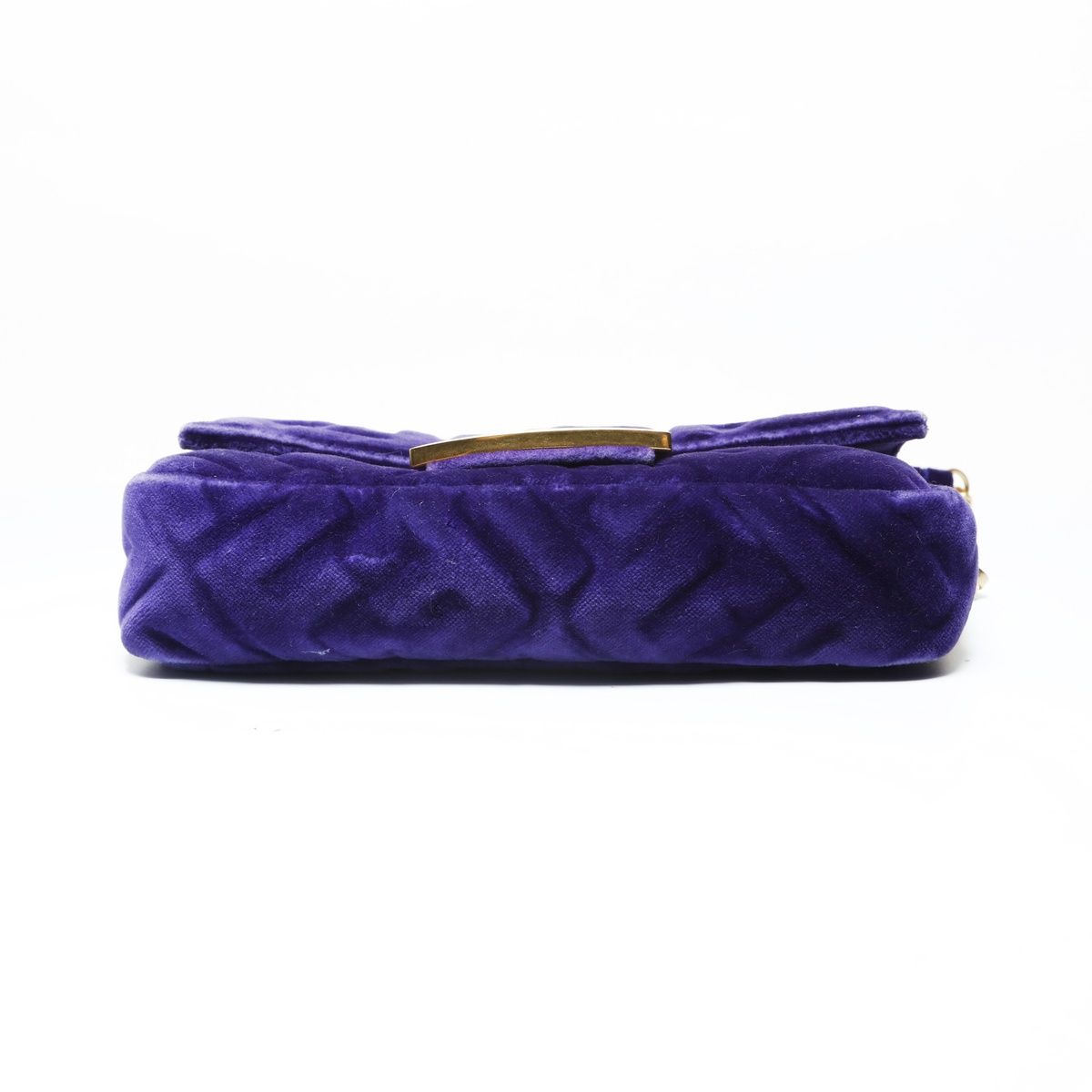 Fendi Shoulder Bag Zucca Velour Mamma Baguette — view 7