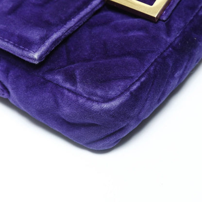 Fendi Shoulder Bag Zucca Velour Mamma Baguette — view 5