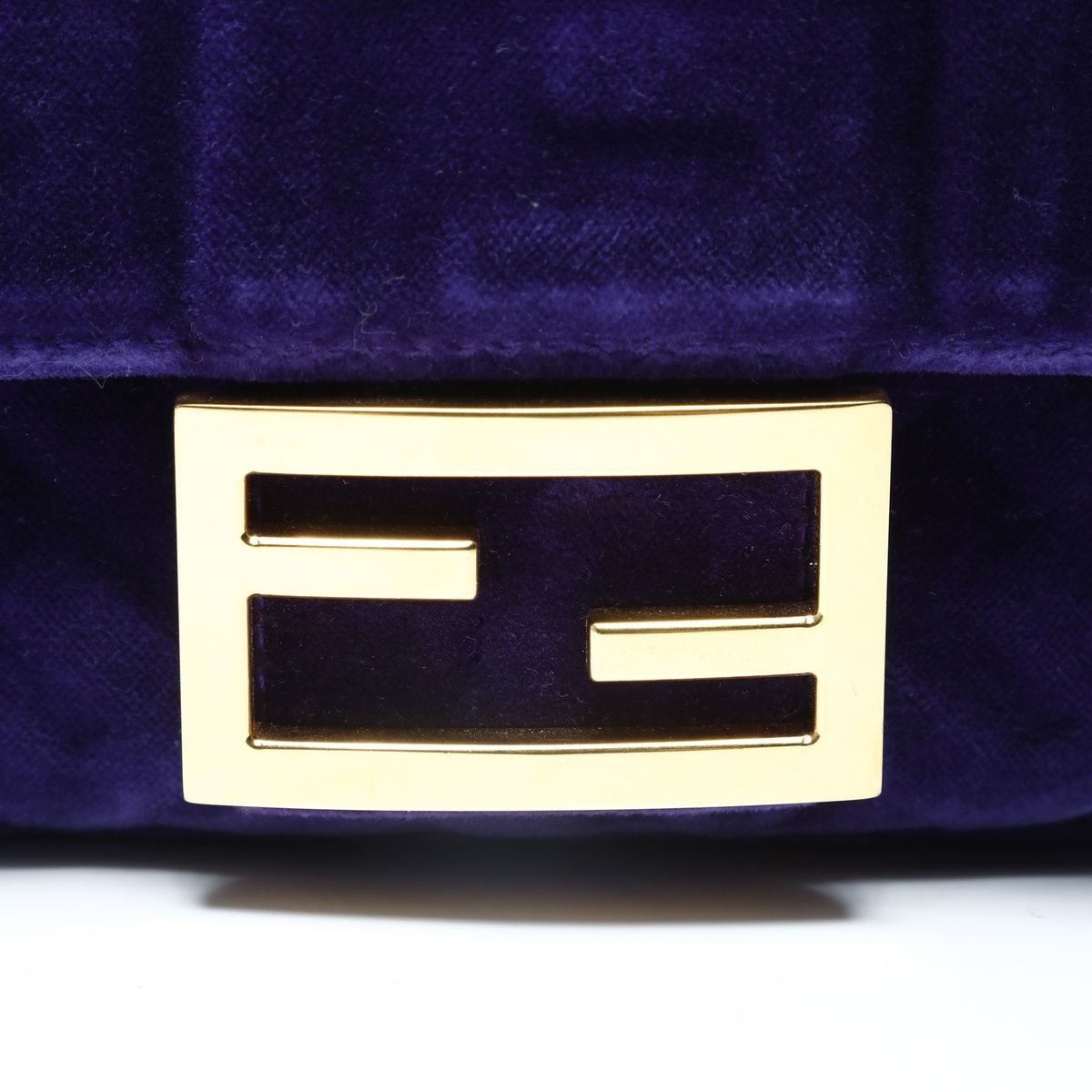 Fendi Shoulder Bag Zucca Velour Mamma Baguette — view 8