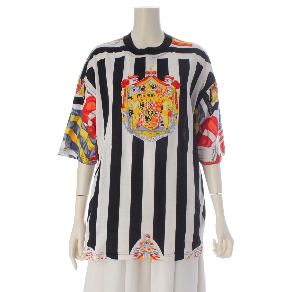 Versace Jeans Couture Cotton Coat of Arms of the Principality of Schwarzburg