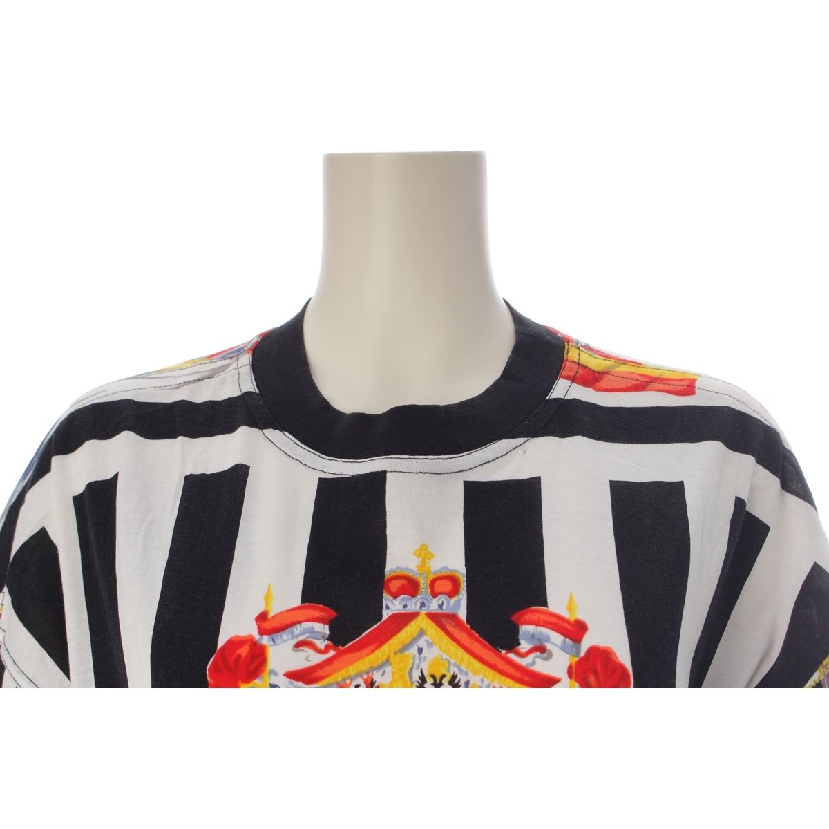 Versace Jeans Couture Cotton Coat of Arms of the Principality of Schwarzburg — view 5