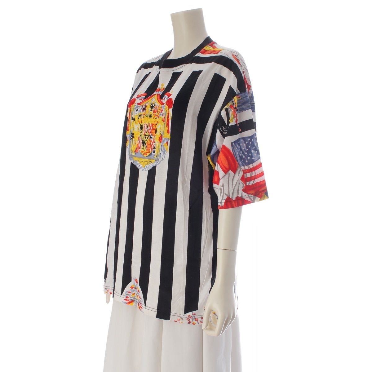 Versace Jeans Couture Cotton Coat of Arms of the Principality of Schwarzburg — view 2