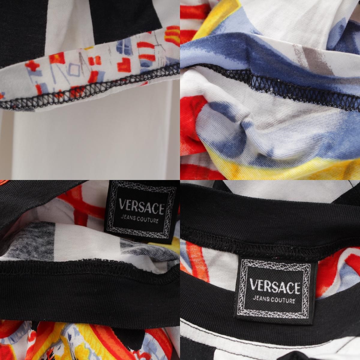 Versace Jeans Couture Cotton Coat of Arms of the Principality of Schwarzburg — view 9