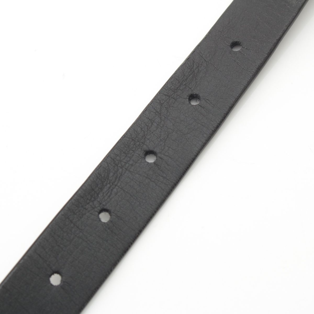 Bottega Veneta Leather Triangle Belt Black 80 cm — view 6