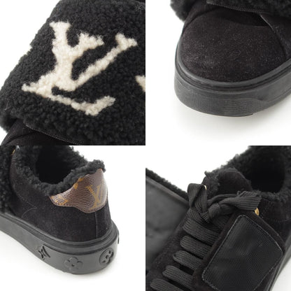 Louis Vuitton Boa Logo Low Cut Sneakers Black — view 8