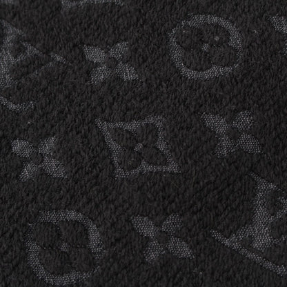 Louis Vuitton Monogram Wool Echarpe Scarf Black — view 5