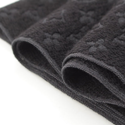 Louis Vuitton Monogram Wool Echarpe Scarf Black — view 8