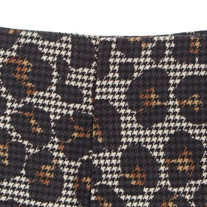 Versace Allover Side Zip Medusa Pin Skirt Gray 36 — view 3