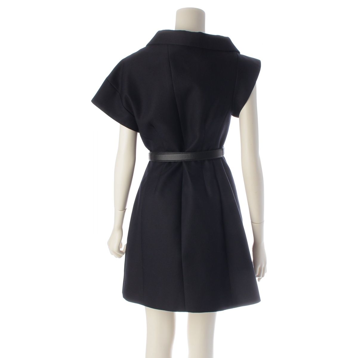 Dior Wool Silk Asymmetric Dress — view 4