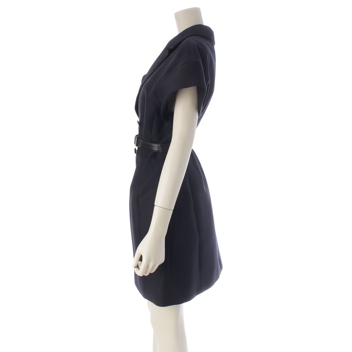 Dior Wool Silk Asymmetric Dress — view 3