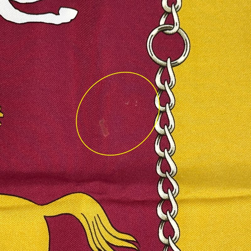 Hermes Scarf Carre 90 Manege Riding School Silk Red Multicolor Equestrian Large — view 7