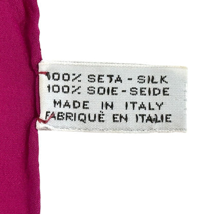 Chanel Scarf Mademoiselle Silk Purple Sheer Large — view 3