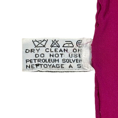 Chanel Scarf Mademoiselle Silk Purple Sheer Large — view 4