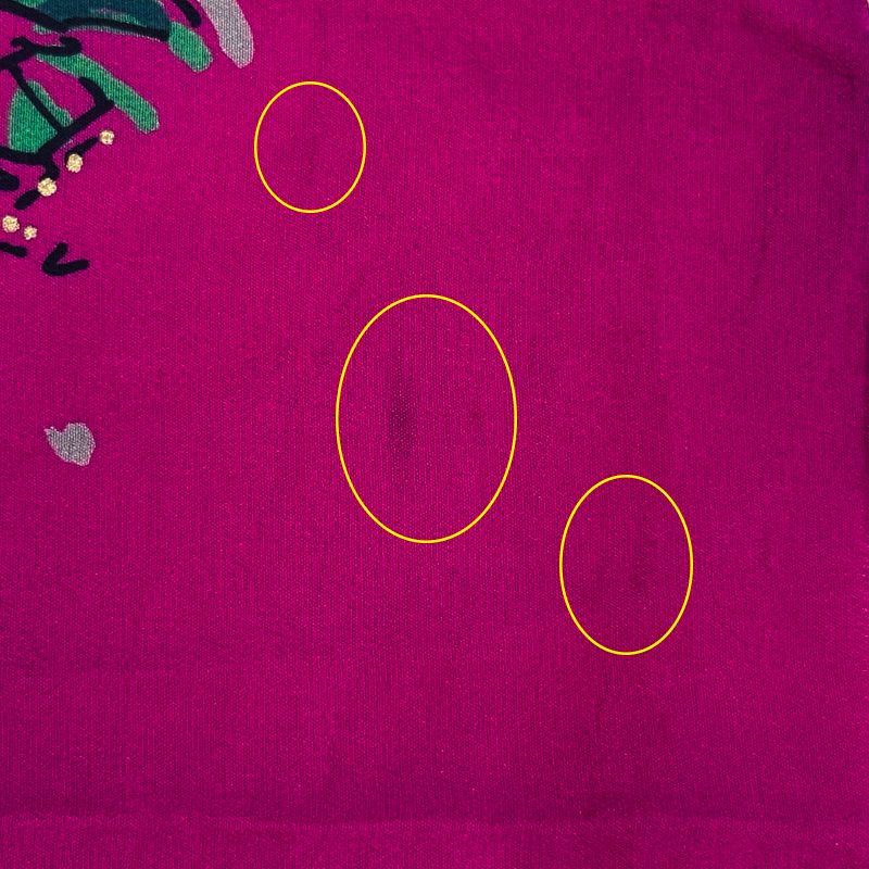 Chanel Scarf Mademoiselle Silk Purple Sheer Large — view 9