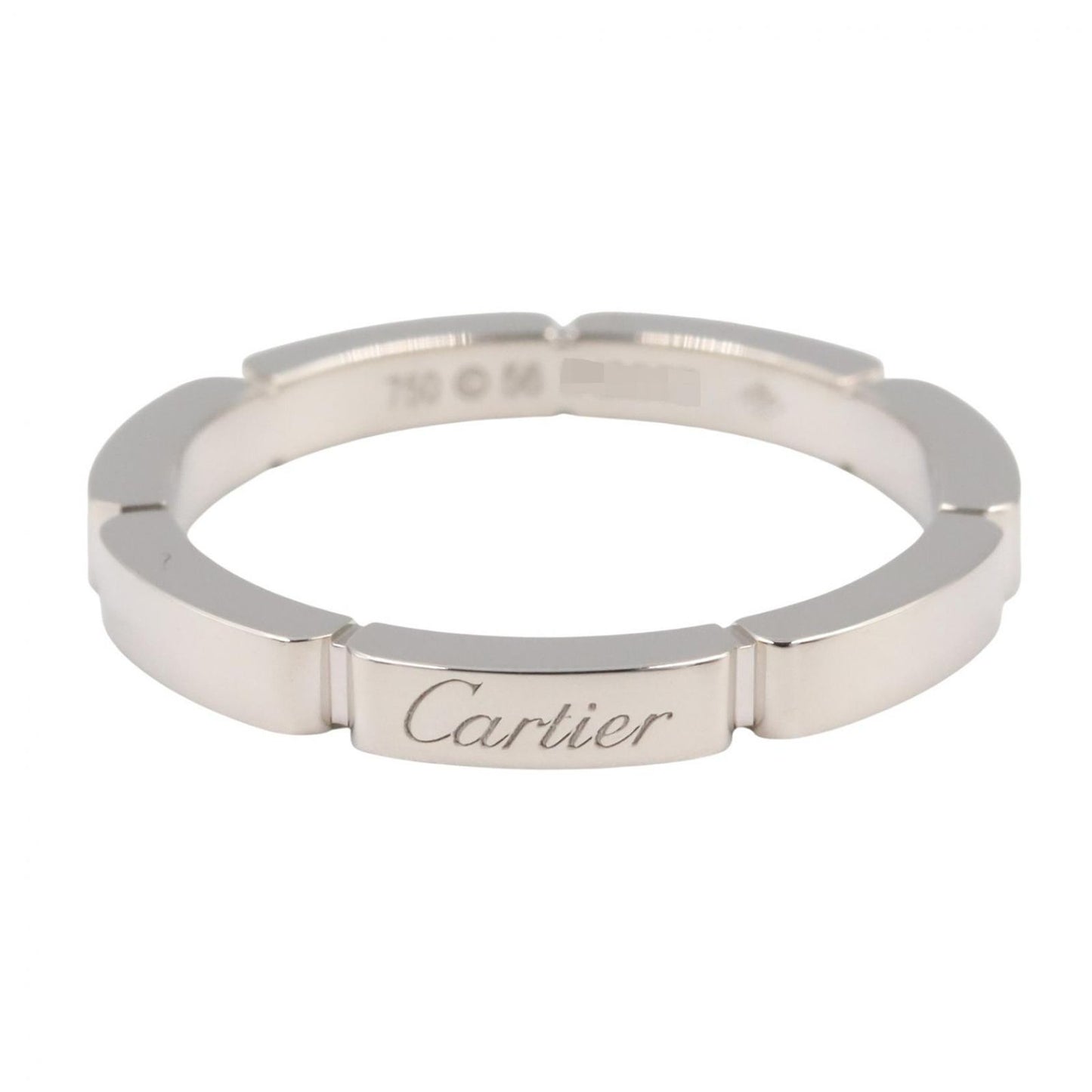 Cartier Ring Maillon Panthere 18k White Gold Panthel — view 2