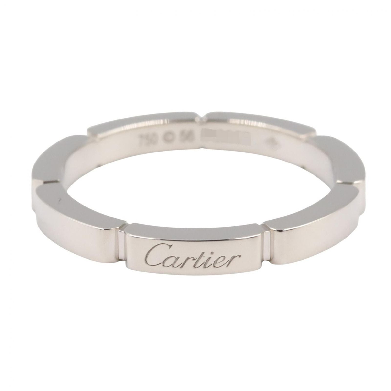 Cartier Ring Maillon Panthere 18k White Gold Panthel — view 2