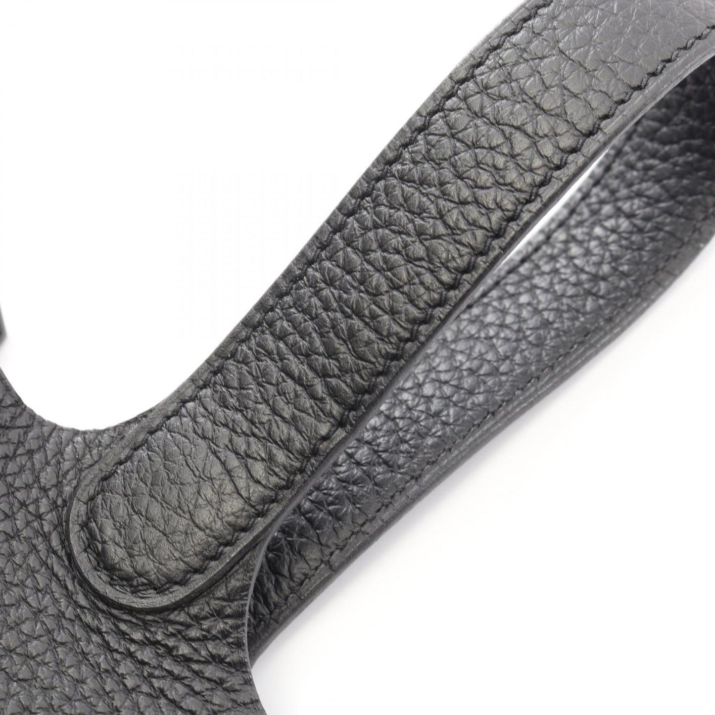 Hermes Handbag Picotin Lock PM Black Leather PM Monochrome So — view 7