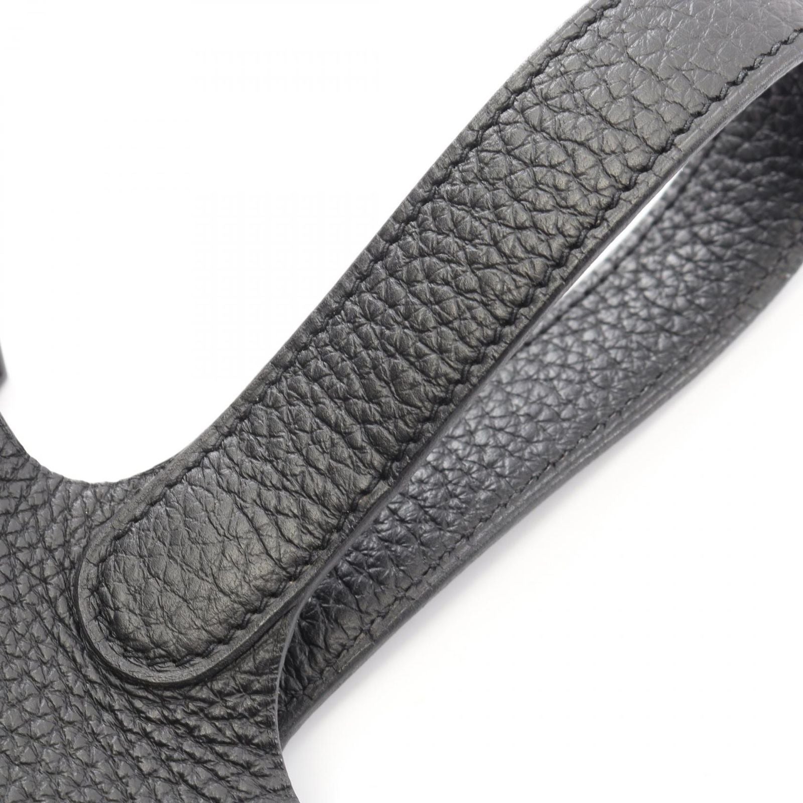 Hermes Handbag Picotin Lock PM Black Leather PM Monochrome So — view 7