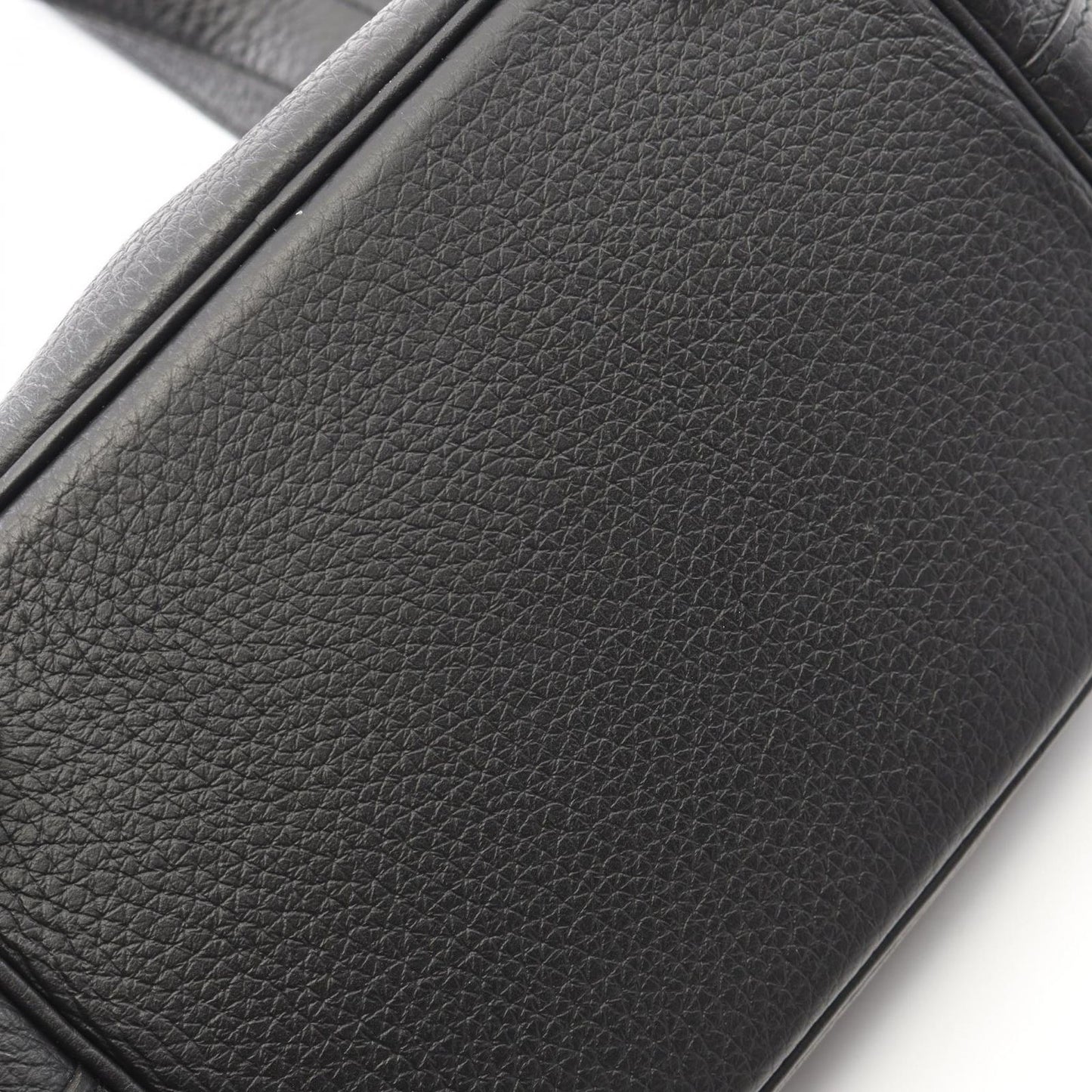 Hermes Handbag Picotin Lock PM Black Leather PM Monochrome So — view 9