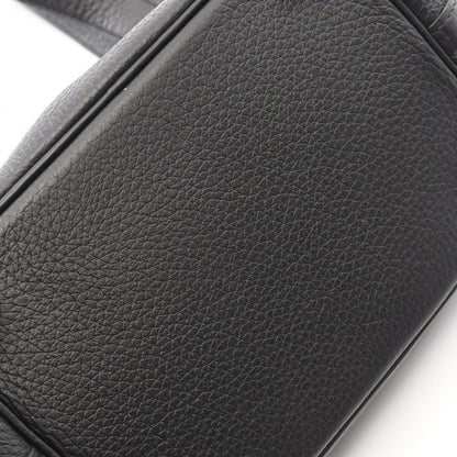 Hermes Handbag Picotin Lock PM Black Leather PM Monochrome So — view 9