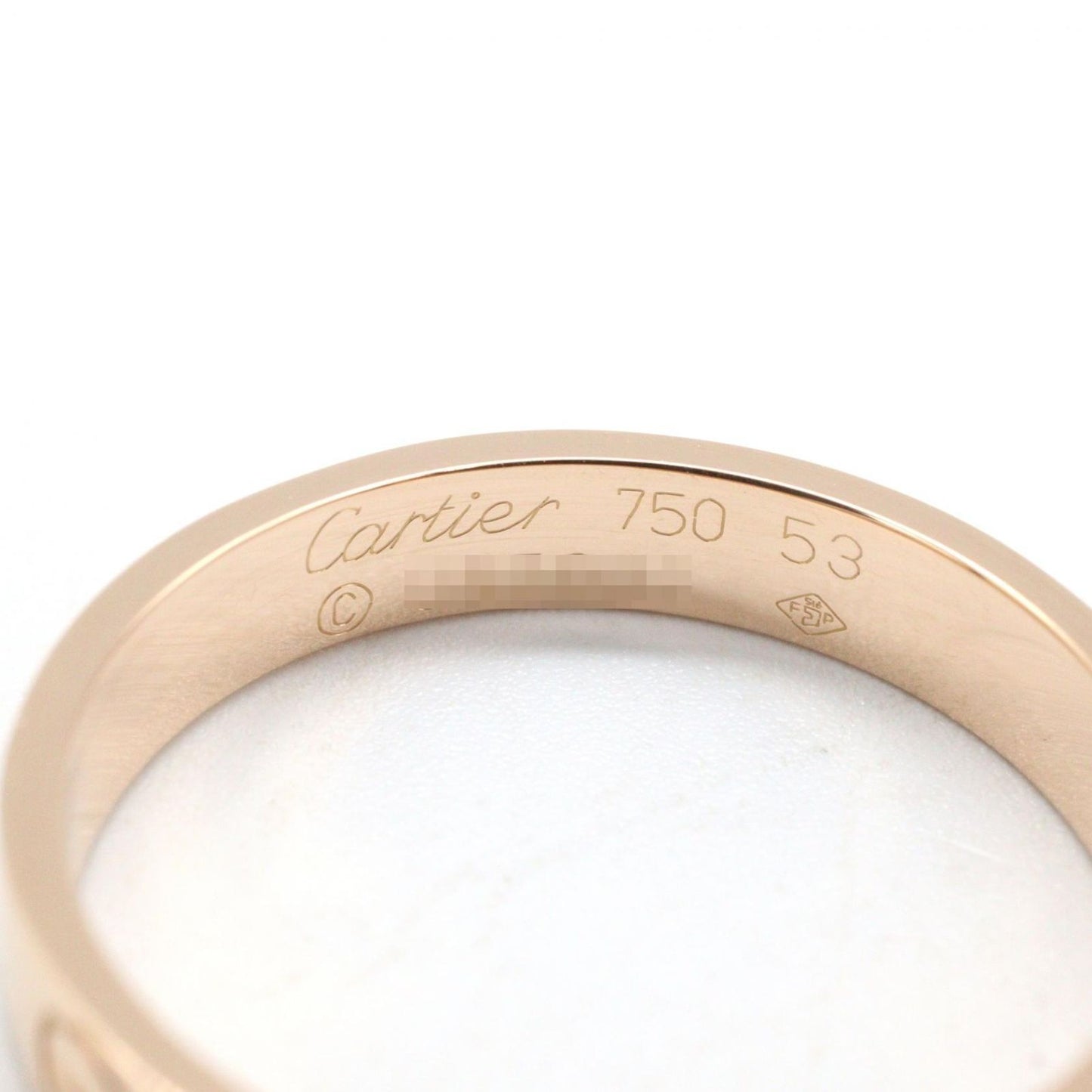 Cartier Ring Mini Love 18k Pink Gold — view 3